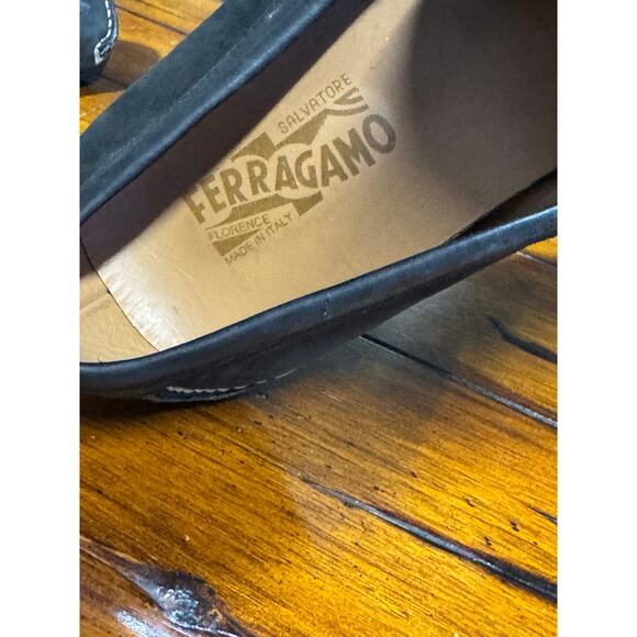 Salvatore ferragamo suede loafers size 12 - Picture 9 of 10